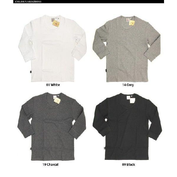 (アビレックス) AVIREX アヴィレックス デイリーシリーズ Tシャツ 7分袖 Uネック メンズ レディース【6143509】｜retom｜02