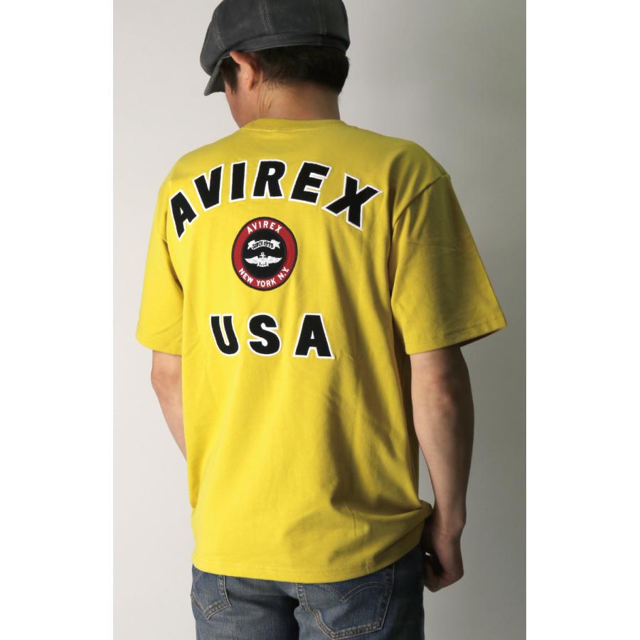 (アビレックス) AVIREX アヴィレックス ヴァーシティー ロゴ Tシャツ2.0 ミリタリーTシャツ (783-2129010)メンズ レディース｜retom｜05