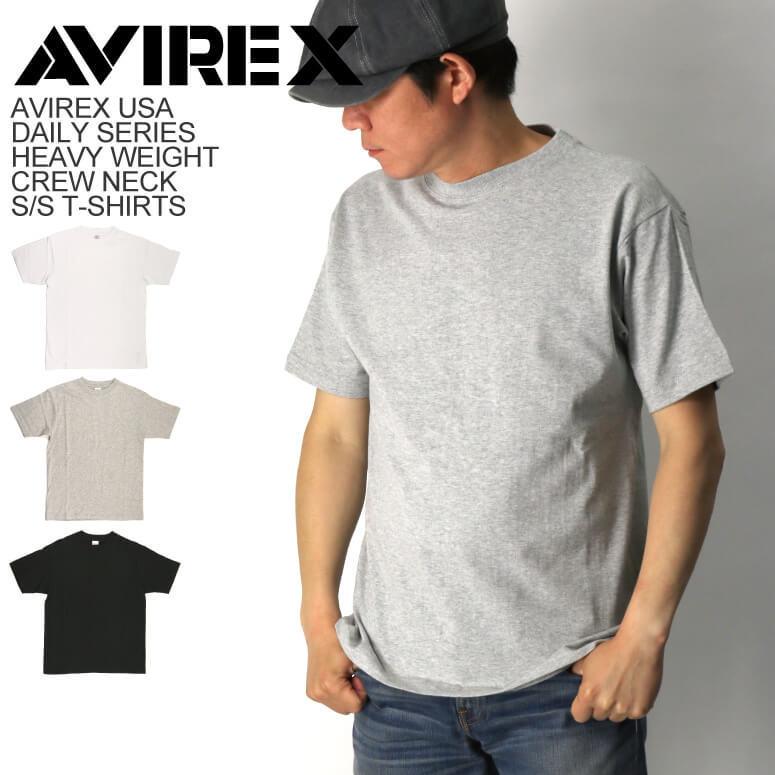 アビレックス Avirex アヴィレックス デイリーシリーズ ヘビーウエイト クルーネック Tシャツ 定番 メンズ レディース Retom 通販 Yahoo ショッピング