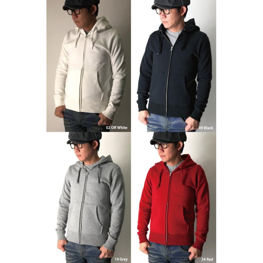 アビレックス) AVIREX デイリーシリーズ スウェット フルジップ パーカ