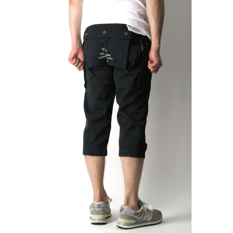 【美品】 アヴィレックス AVIREX 七分丈 クロップドパンツ L 迷彩柄 アビレックス) AVIREX アヴィレックス ベーシックシリーズ BU