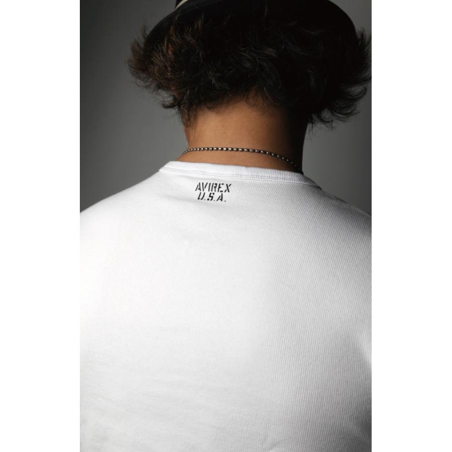 アビレックス Avirex アヴィレックス Vネック ロングtシャツ カットソー Tシャツ ロンt デイリーシリーズ メンズ レディース Retom 通販 Yahoo ショッピング