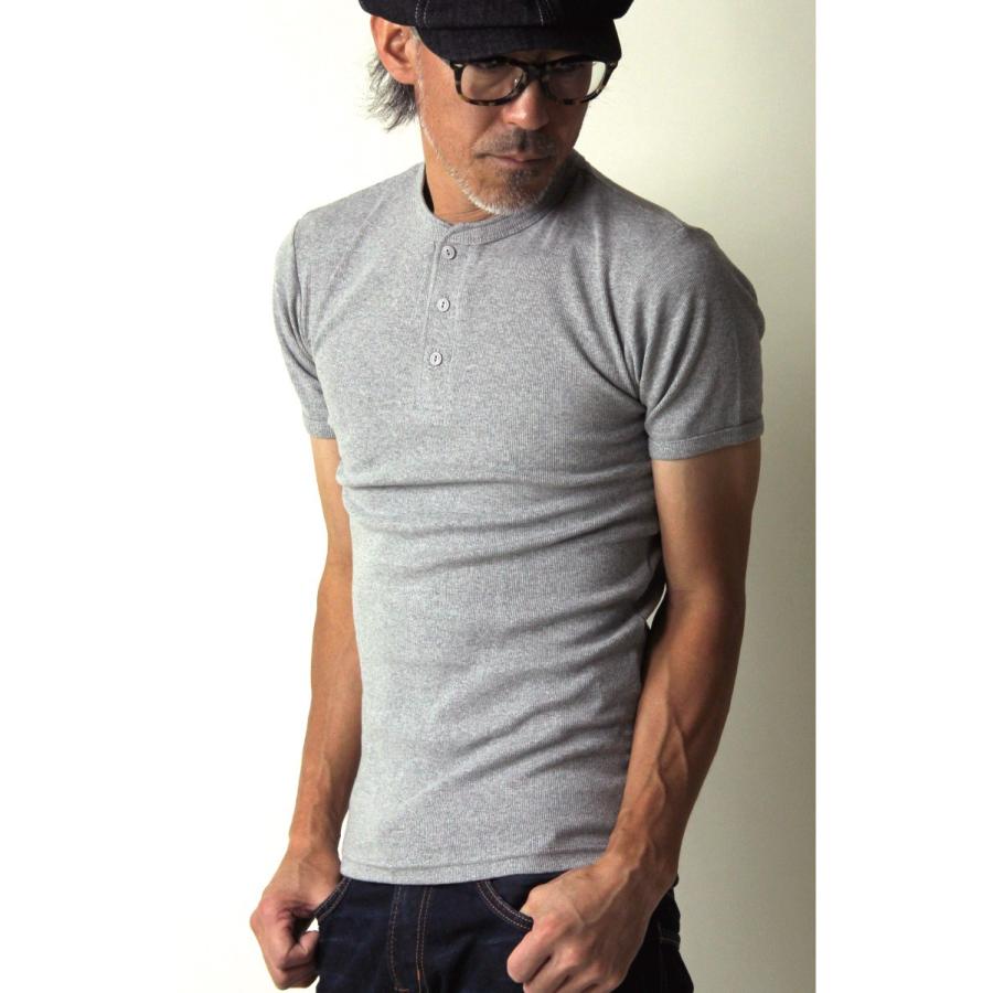 (アビレックス) AVIREX アヴィレックス デイリーシリーズ Tシャツ ヘンリーネック 半袖 メンズ レディース