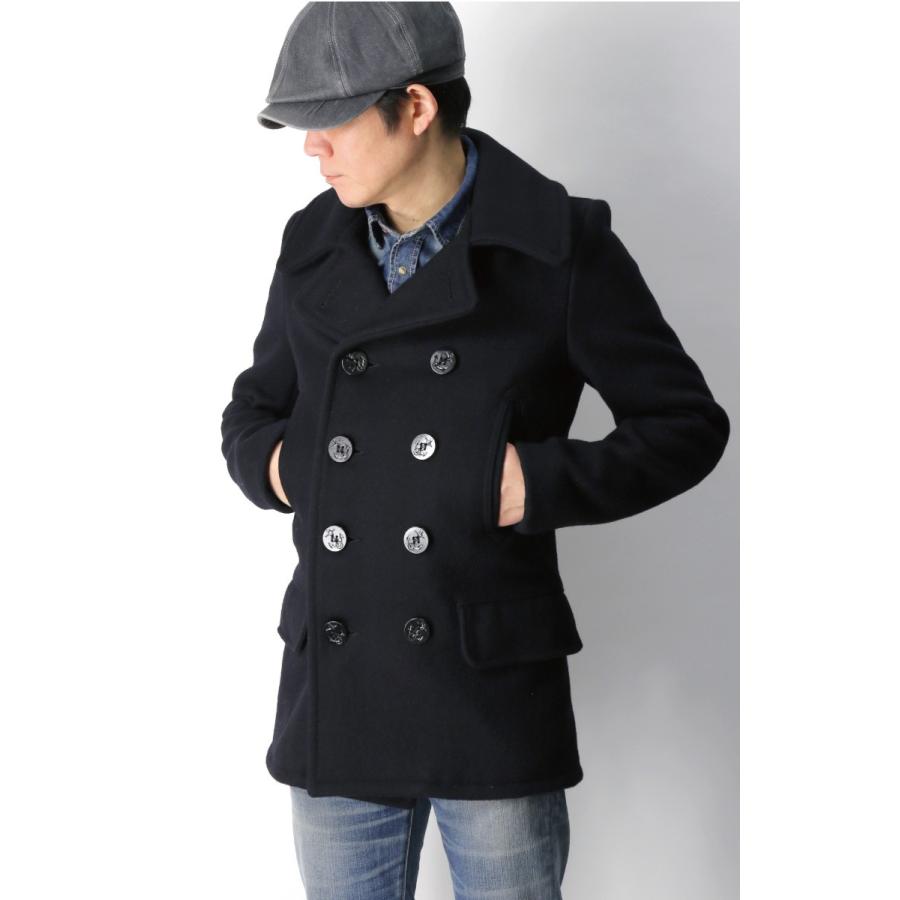 Schott N.Y.C (ショット) 782US WOOL 4POCKET PEA COAT ウール Schott N.Y.C (ショット) 782US WOOL 4POCKET PEA COAT ウール