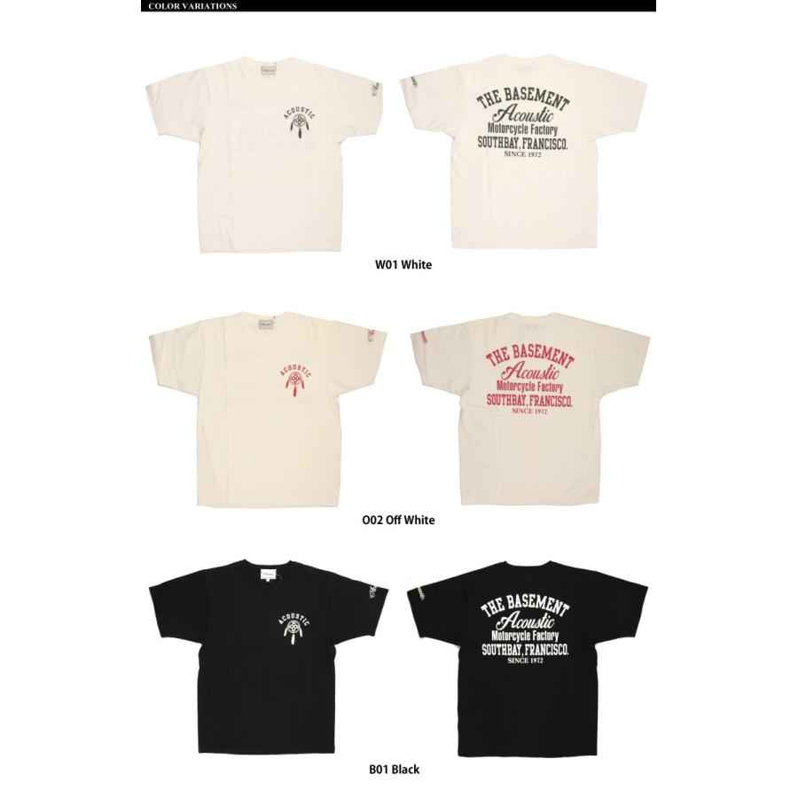 (アコースティック) Acoustic ヘビーウエイト Tシャツ ショートスリーブ カットソー ネイティブデザイン 半袖 【父の日 プレゼント】｜retom｜04