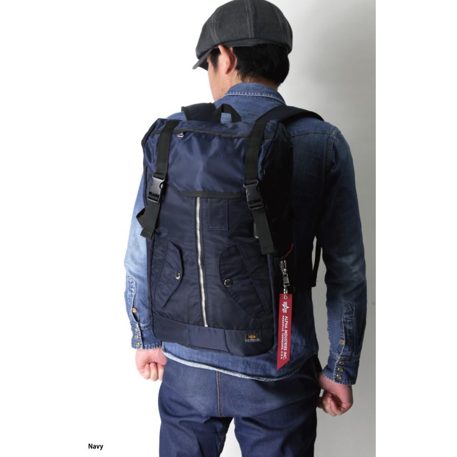 【新品未使用】アルファインダストリーズ バックパック リュック MA-1 Alpha Industries (アルファ) ALPHA アルファ インダストリーズ