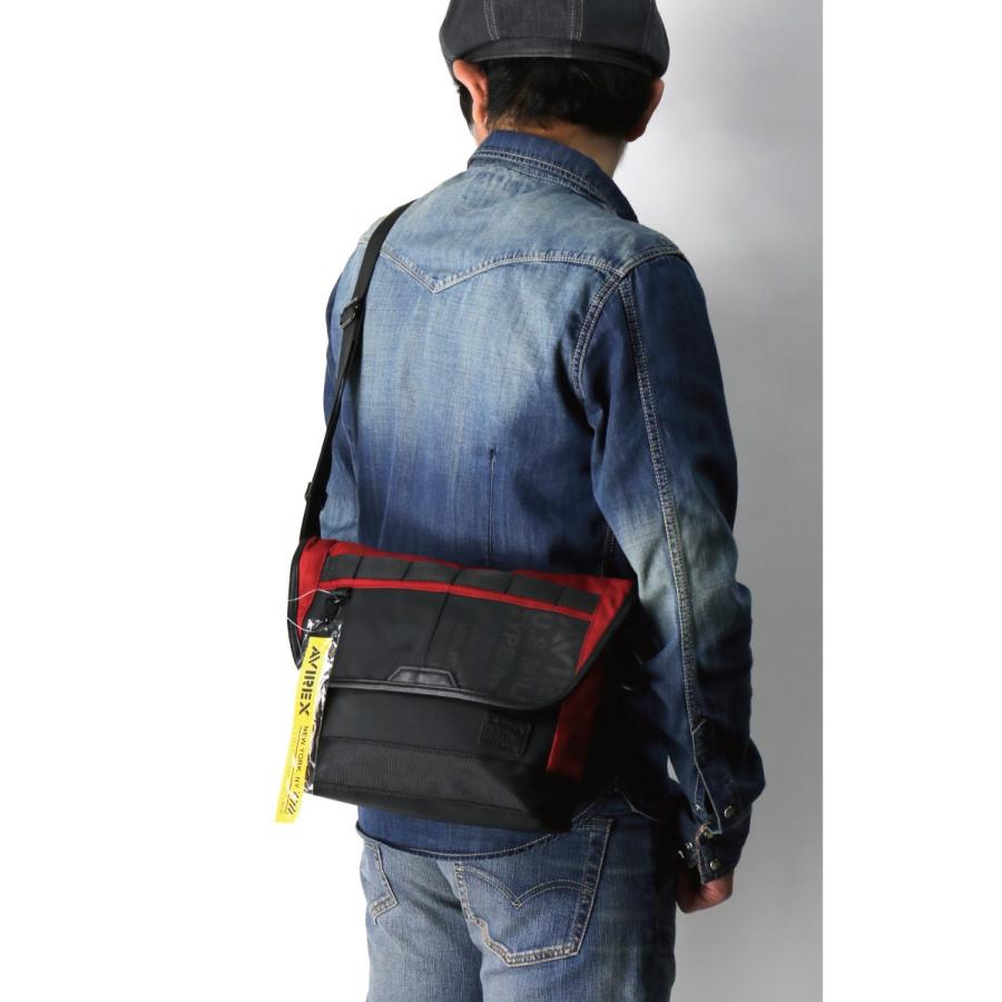 AVIREX アヴィレックス ショルダーバック メッセンジャーバッグ 直営店限定】LEATHER CHAIN SHOULDER BAG/レザーチェーン