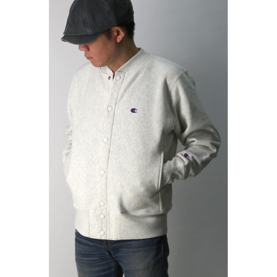 Champion (チャンピオン) リバースウィーブ スナップ スウェット
