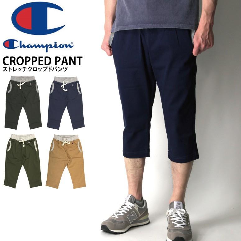Champion (チャンピオン) ストレッチ クロップド パンツ 7分丈 Champion (チャンピオン) ストレッチ クロップド パンツ 7分丈