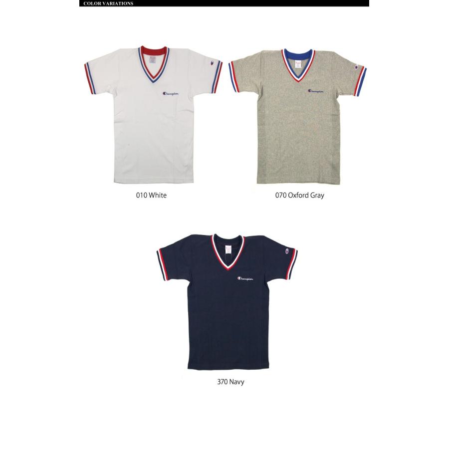 (チャンピオン) Champion リバースウィーブ 9.4ozジャージ Vネック Tシャツ カットソー 半袖 【父の日 プレゼント】｜retom｜04