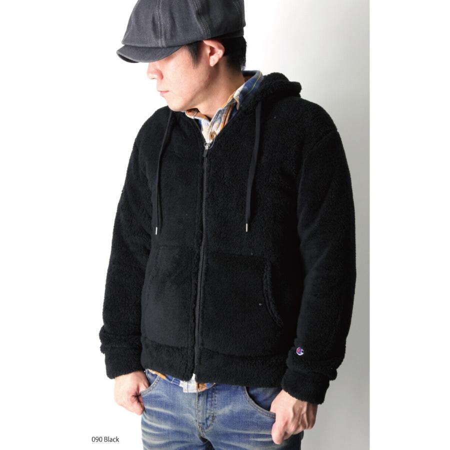 Champion (チャンピオン) ボア フリース ジップ フーディ