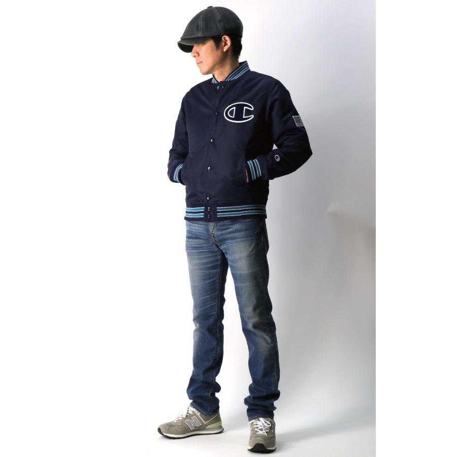 Champion (チャンピオン) ビッグロゴ ベースボール ジャケット
