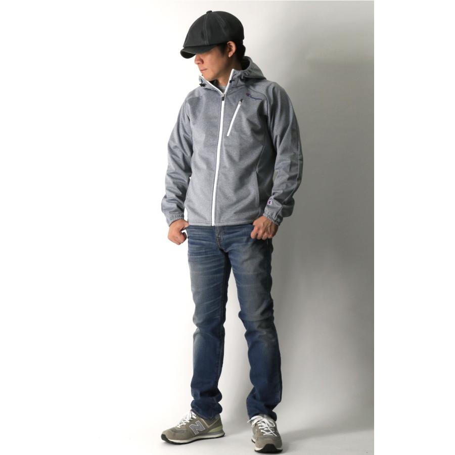 Champion フード付きジャケット Medium グレー Champion (チャンピオン) トレーニングシリーズ 保温・撥水