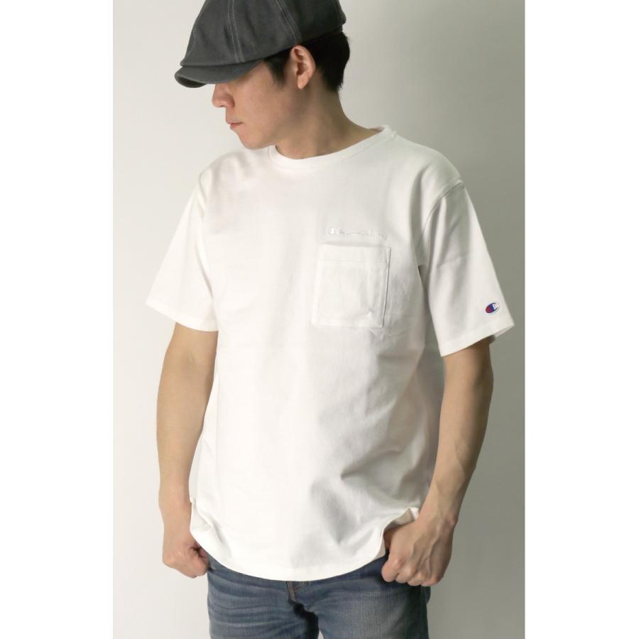 ビンテージ　オリジナル　チャンピオン　ポケットTシャツ　無地　ポケT Champion チャンピオン ポケット Tシャツ ポケT 半袖 リバース