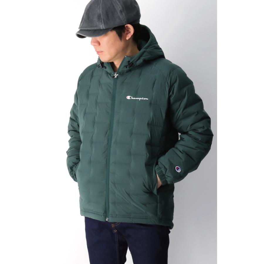 20%OFF!! (チャンピオン) Champion 【スポーツ シリーズ】「STRETCH DRY WR」ダウン ジップ フード ジャケット ダウンジャケット｜retom｜04