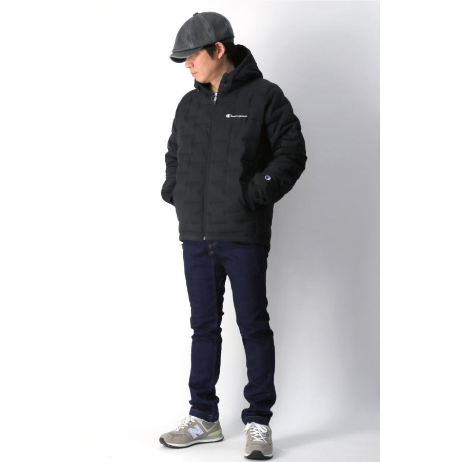 20%OFF!! (チャンピオン) Champion 【スポーツ シリーズ】「STRETCH DRY WR」ダウン ジップ フード ジャケット ダウンジャケット｜retom｜08