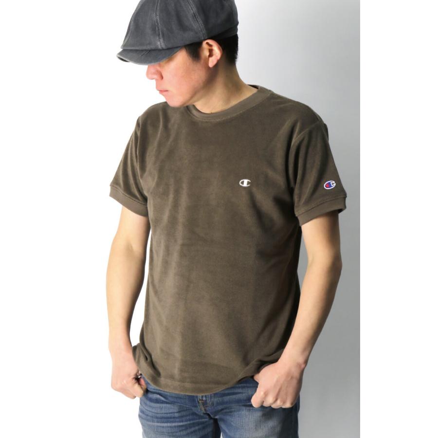 チャンピオン) Champion パイル Tシャツ パイル素材 メンズ レディース