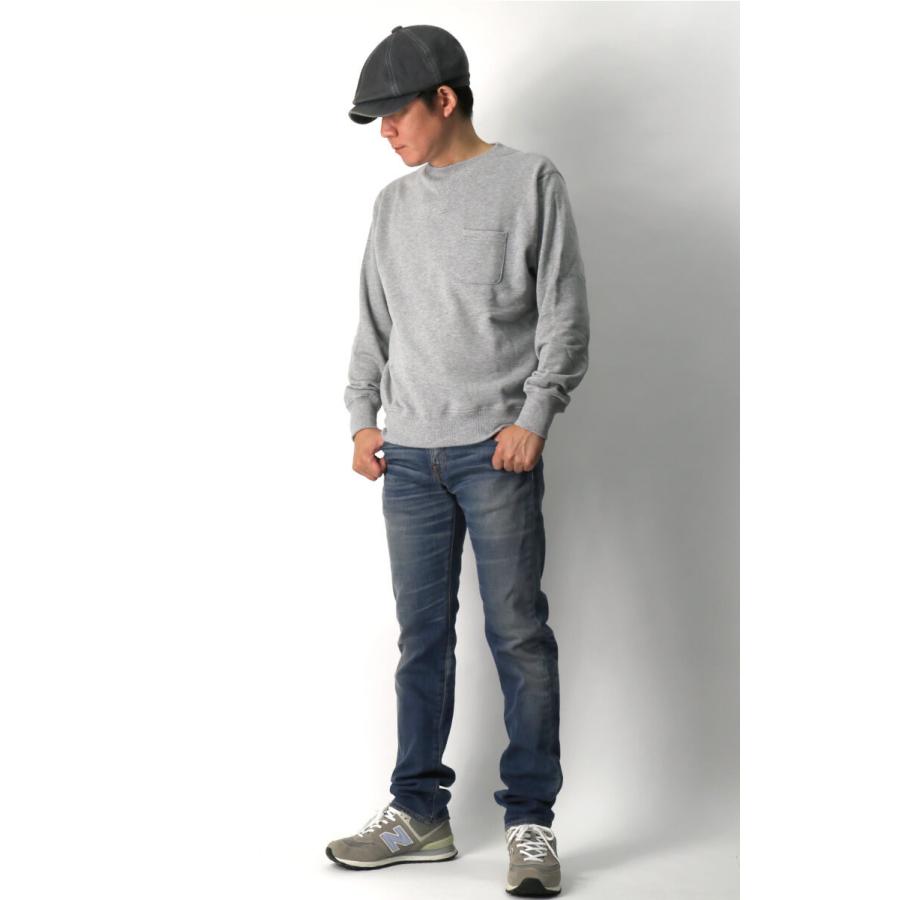 Champion (チャンピオン) クルーネック ポケット スウェット
