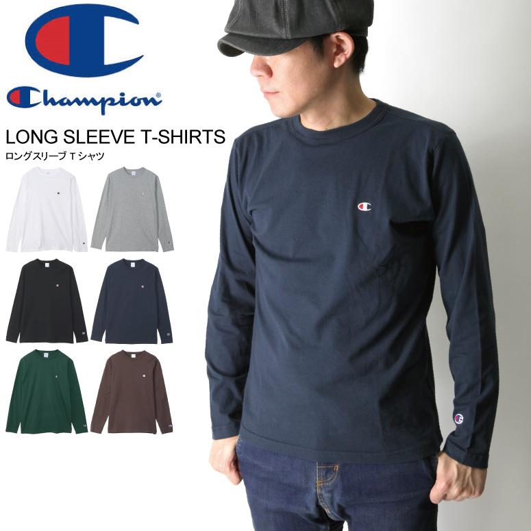 Champion (チャンピオン) ロングスリーブ Tシャツ ロンT