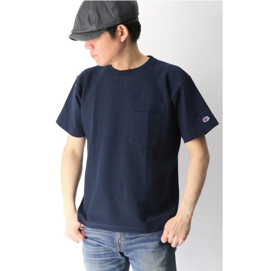 Champion (チャンピオン) 【リバースウィーブ 】ポケット Tシャツ