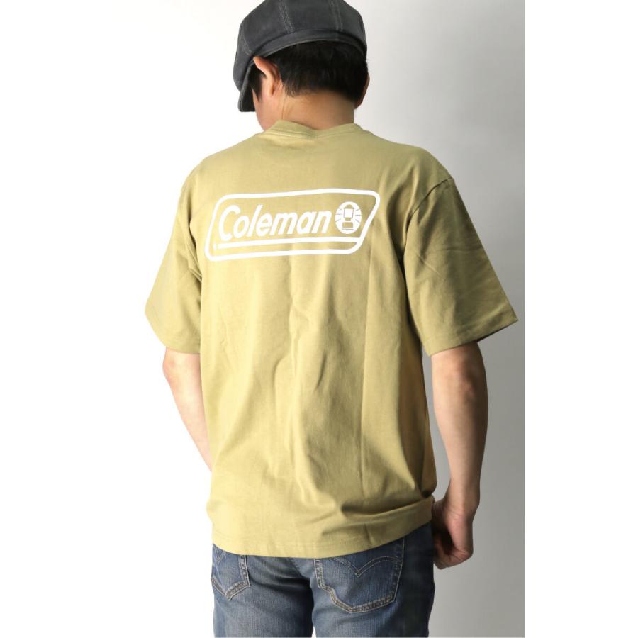 (コールマン) Coleman バック プリント クルーネック Tシャツ BACK PRINT REG CREW S/S メンズ レディース 【父の日 プレゼント】｜retom｜02
