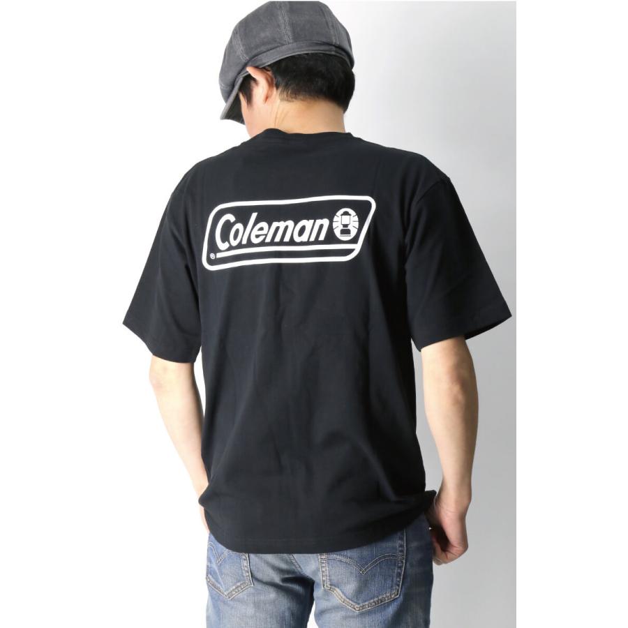 (コールマン) Coleman バック プリント クルーネック Tシャツ BACK PRINT REG CREW S/S メンズ レディース 【父の日 プレゼント】｜retom｜03