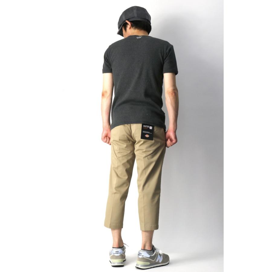 Dickies (ディッキーズ) TCツイル ストレッチ クロップドパンツ Dickies (ディッキーズ) TCツイル ストレッチ クロップドパンツ