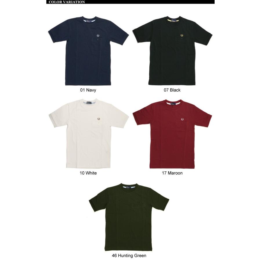 FRED PERRY (フレッドペリー) ピケ Tシャツ ポケットTシャツ