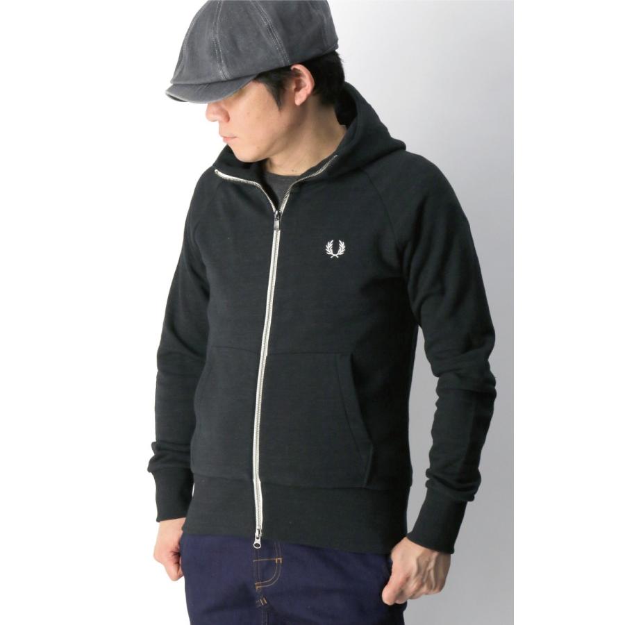 FRED PERRY (フレッドペリー) ループバック フーディ スエット FRED PERRY (フレッドペリー) ループバック フーディ スエット