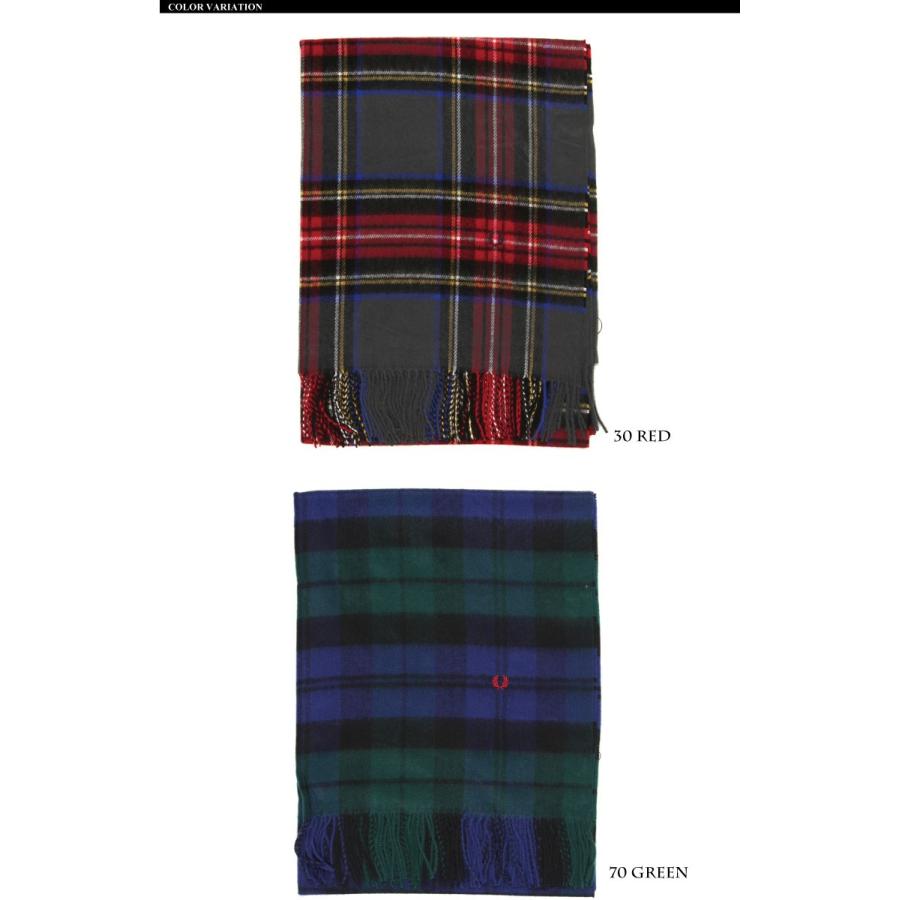 FRED PERRY (フレッドペリー) ストール チェック柄 マフラー