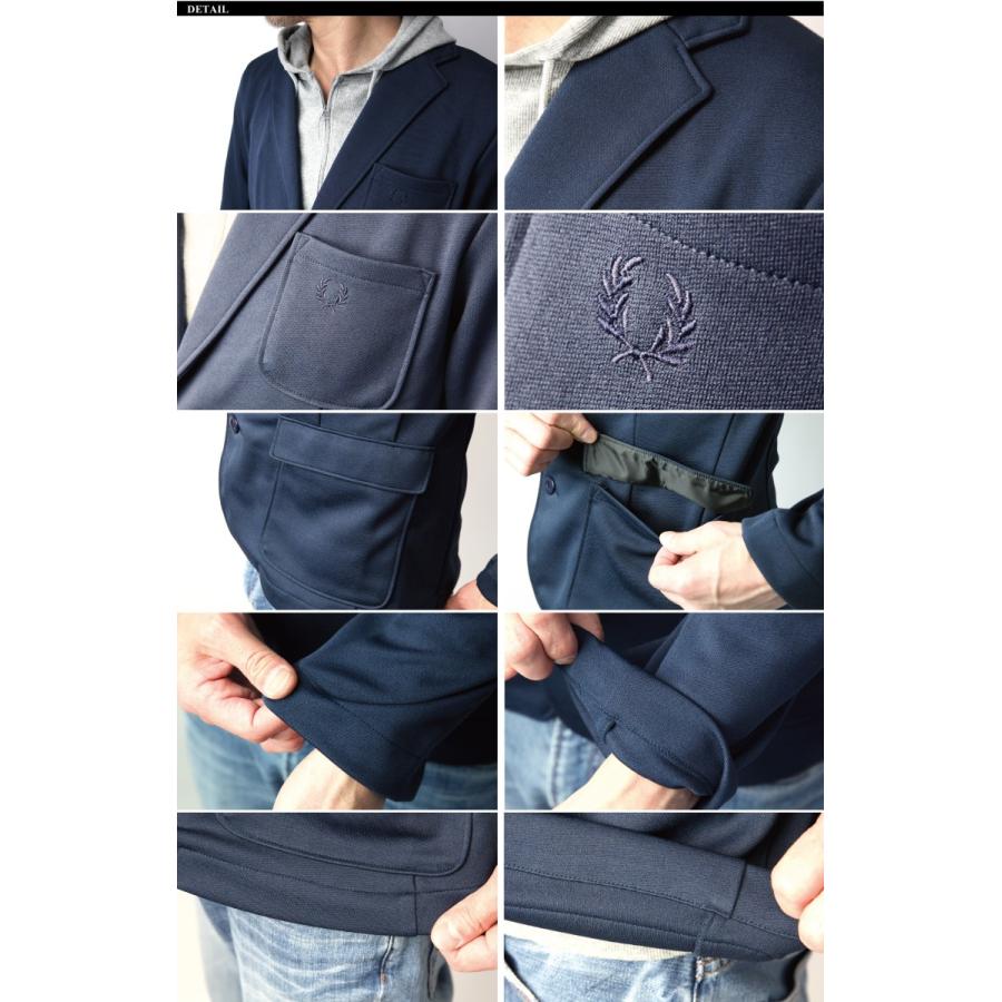 FRED PERRY (フレッドペリー) ジャージ テーラード ジャケット FRED PERRY (フレッドペリー) ジャージ テーラード ジャケット