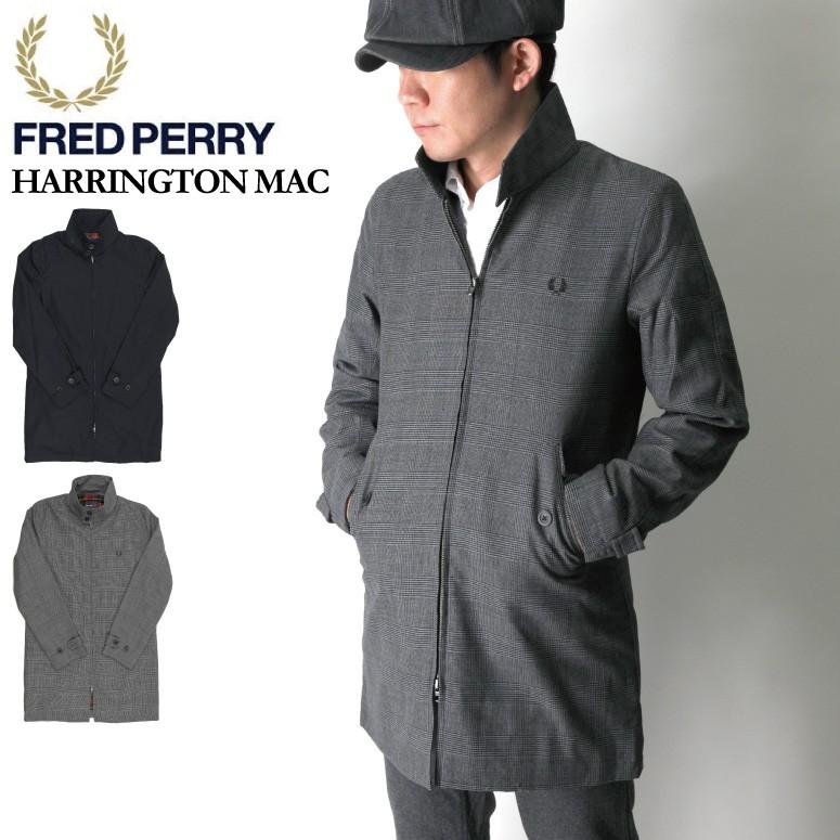 最終価格20%OFF!! (フレッドペリー) FRED PERRY ハリントン マック ウインター コート ジャケット メンズ｜retom