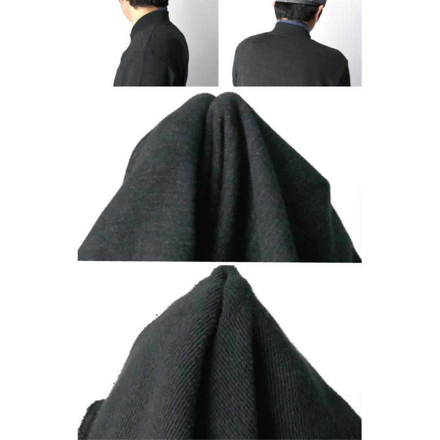 【美品】フレッドペリー ボンバーネックジャケット ジャージ素材 ロゴ刺繍 紺 M FRED PERRY 50%OFF!! (フレッドペリー) スエット ボンバー