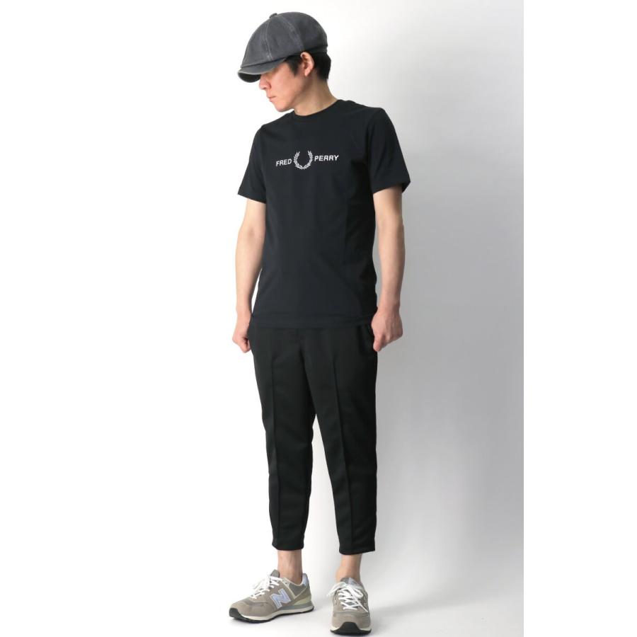 FRED PERRY (フレッドペリー) クロップド トラック パンツ
