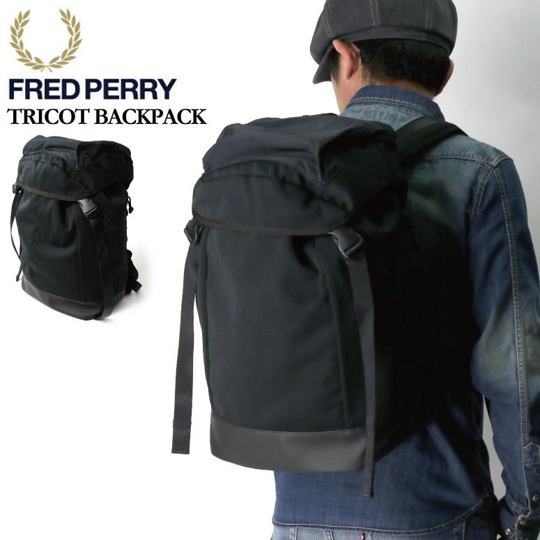 フレッドペリーバックパック Nylon Badge Backpack(1SZ 102：BLACK): | FRED PERRY JAPAN