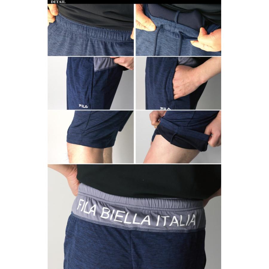 FILA Ｔシャツ&ショートパンツ FILA レディース 水着 4点セット フィラ ロゴTシャツ ブラック