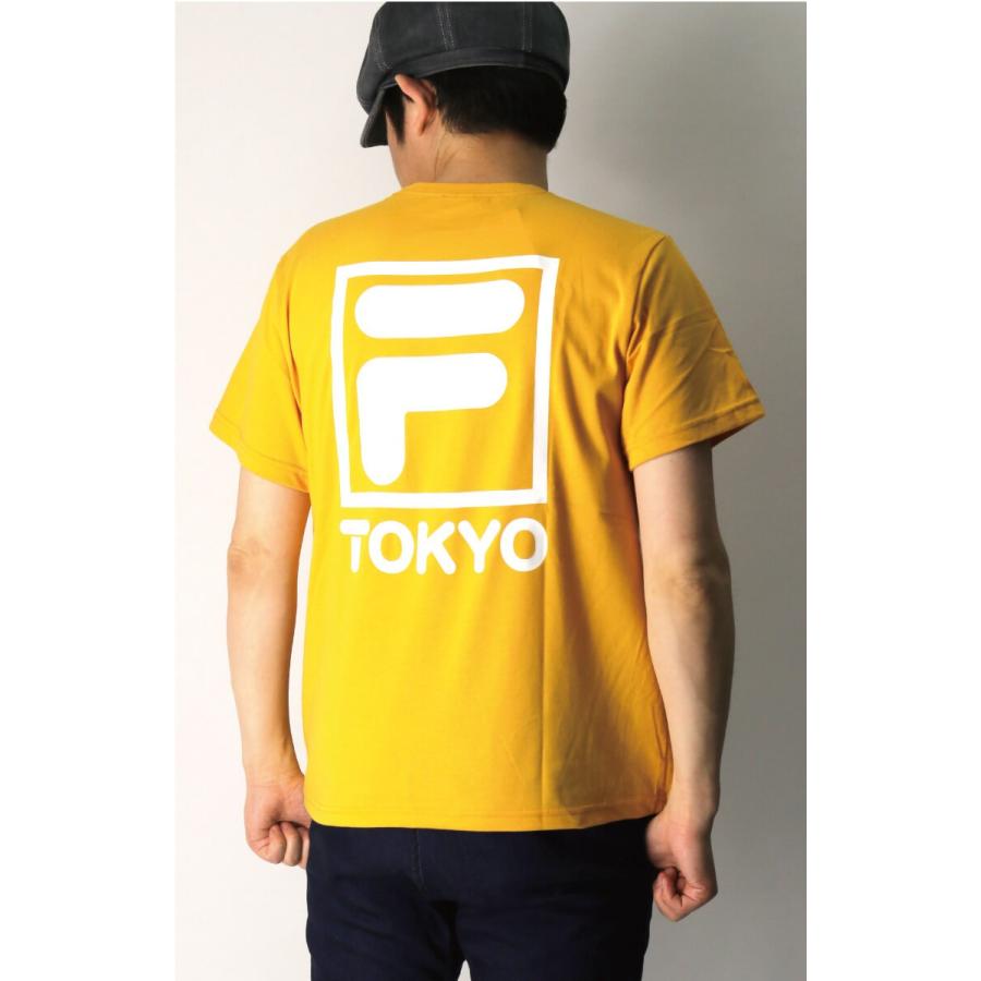 30%OFF!! (フィラ) FILA プリントTシャツ【TOKYO（トーキョー）】ロゴ Tシャツ カットソー メンズ レディース｜retom｜06