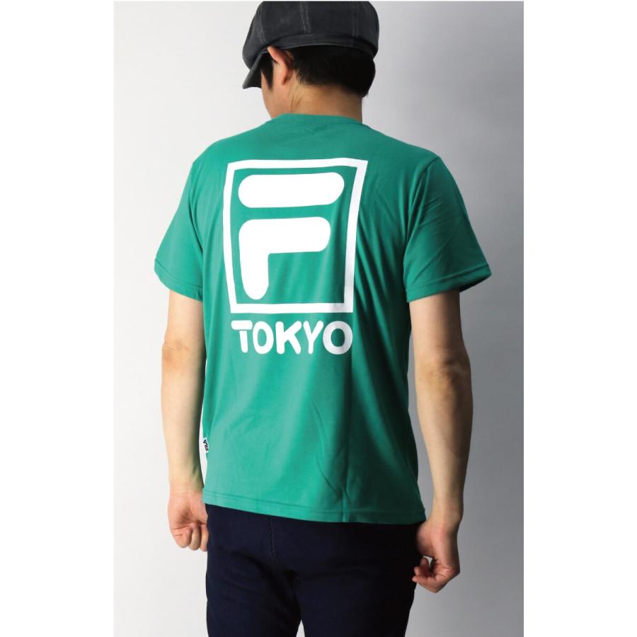 30%OFF!! (フィラ) FILA プリントTシャツ【TOKYO（トーキョー）】ロゴ Tシャツ カットソー メンズ レディース｜retom｜07