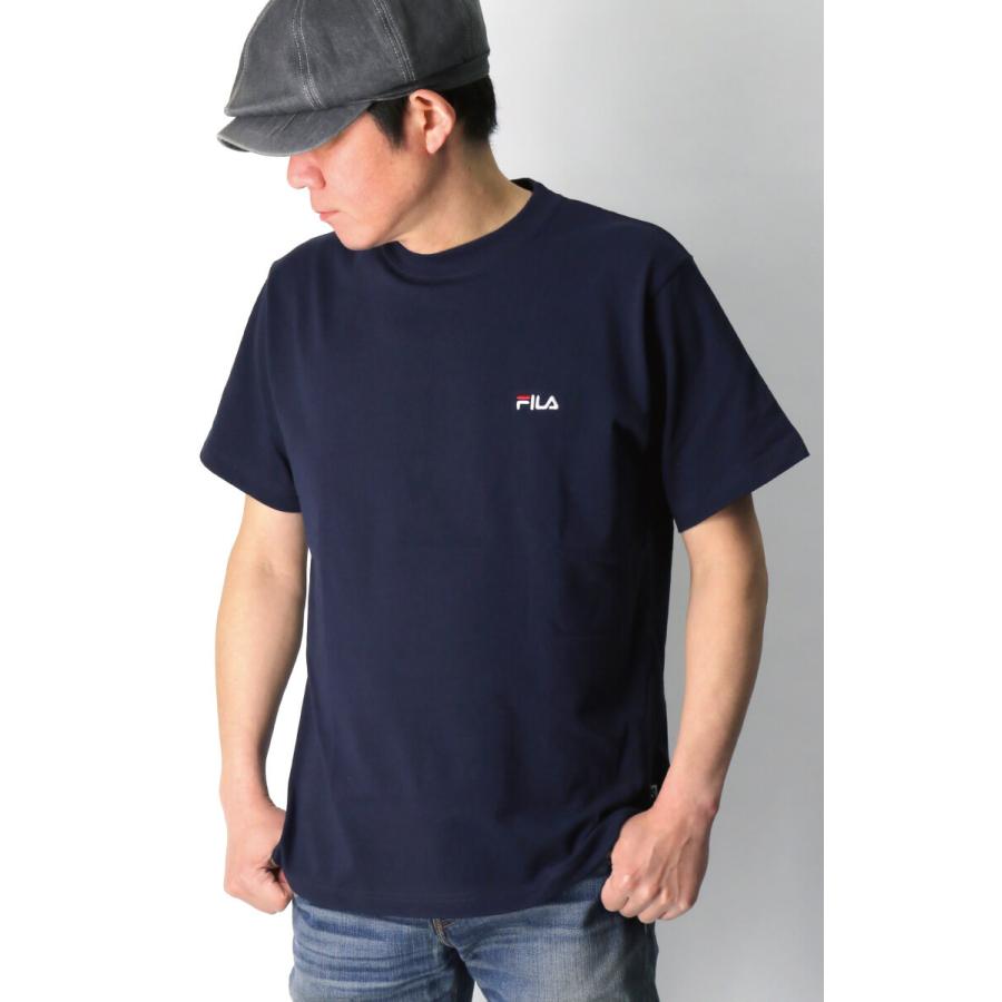 (フィラ) FILA ワンポイント コットン 天竺 Tシャツ カットソー メンズ レディース 【父の日 プレゼント】｜retom｜05