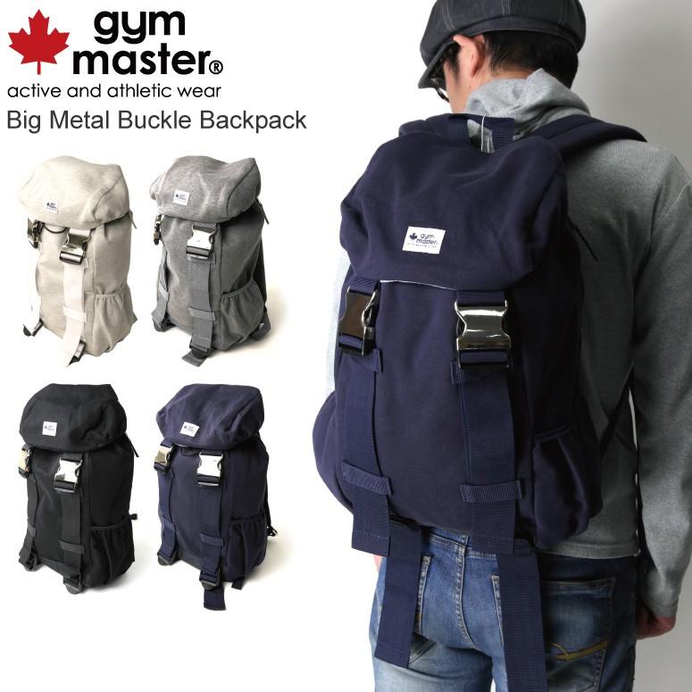gym master (ジムマスター) ビッグ メタル バックル バックパック 