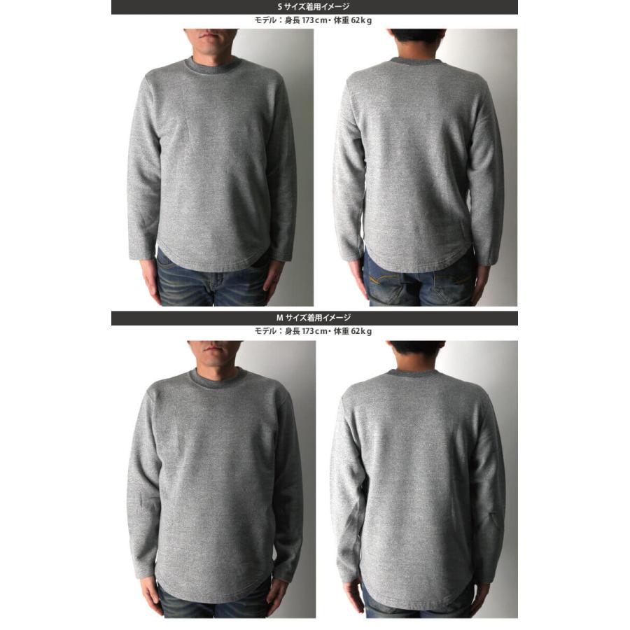 good on ダークグレー クルーネック トレーナー グッドオン) Good On ラフ クルーネック スウェット フリース