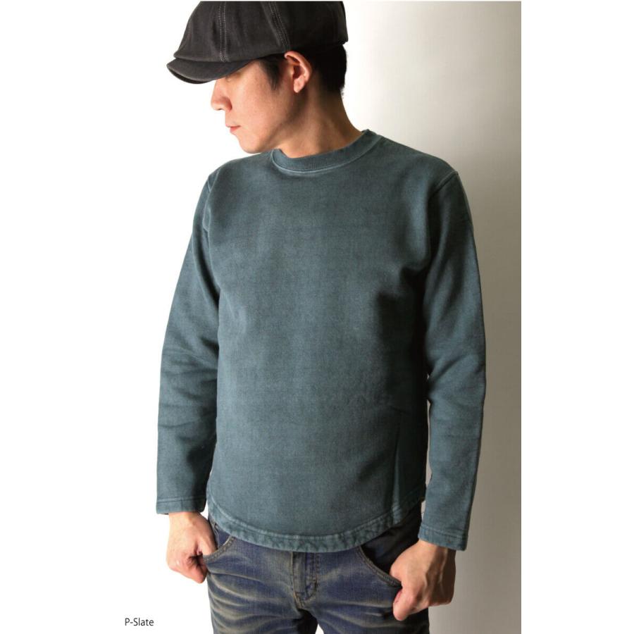 good on ダークグレー クルーネック トレーナー グッドオン) Good On ラフ クルーネック スウェット フリース