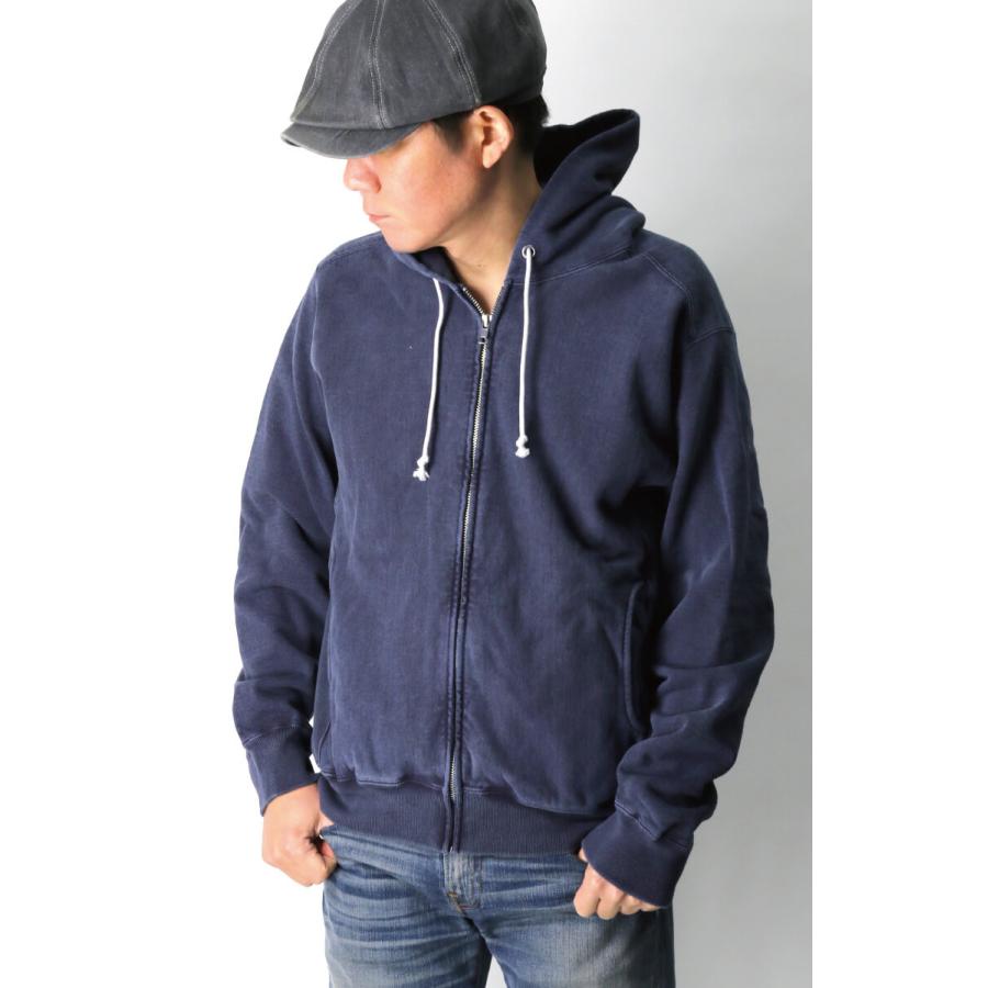 グッドオン ヘビーウエイト ラグラン ジップパーカー P-ネイビー L グッドオン ヘビーウエイト ラグラン ジップパーカー P-ネイビー