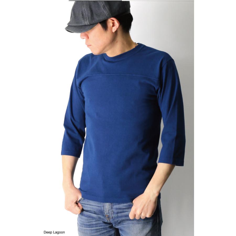 テンダーロイン 15ss T-NFL 3/4 7分袖 フットボール Tシャツ 青 テンダーロイン 15ss T-NFL 3/4 7分袖 フットボール Tシャツ 青