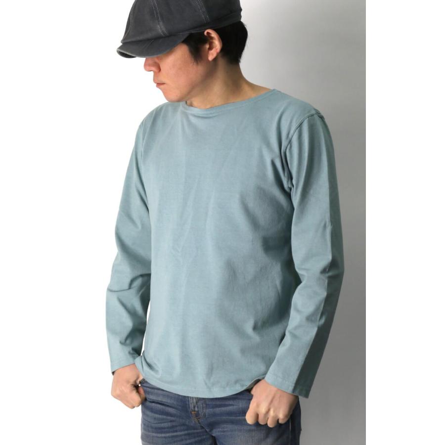 グッドオン) Good On ロングスリーブ ボートネック Tシャツ ロンT