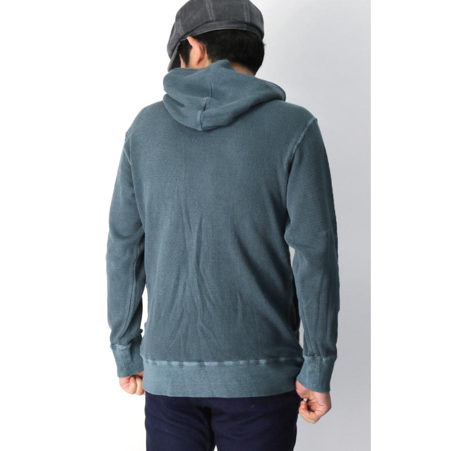 グッドオン) Good On ハニカム サーマル フルジップパーカー