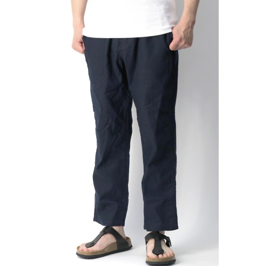 GRAMICCI (グラミチ) リネン コットン ルーズ テーパード パンツ 麻