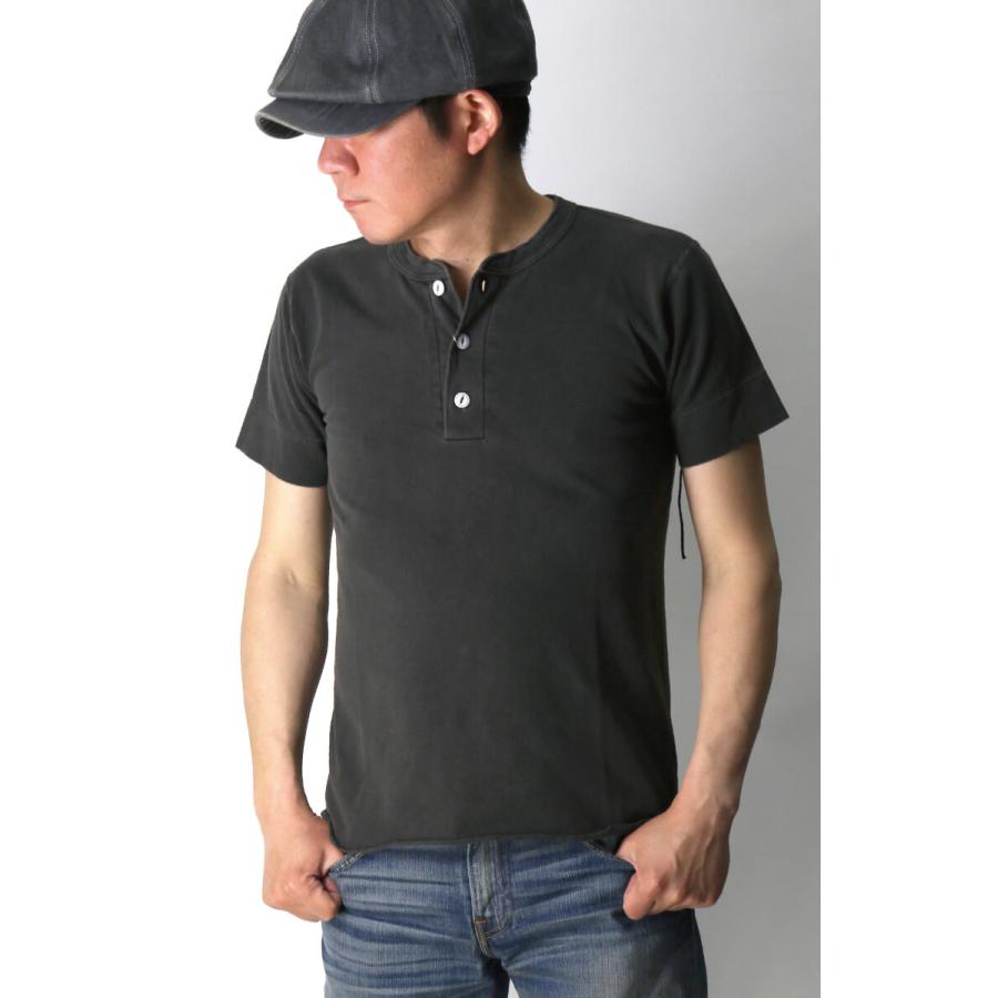 GARMENT ガーメント　ヘンリーネック Healthknit (ヘルスニット) ガーメント ピグメント ヘンリー