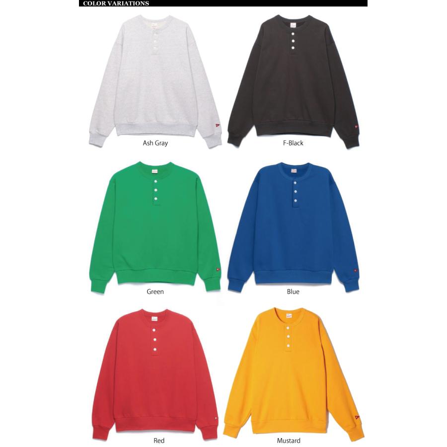 Healthknit (ヘルスニット) クラッシック スウェット ヘンリー