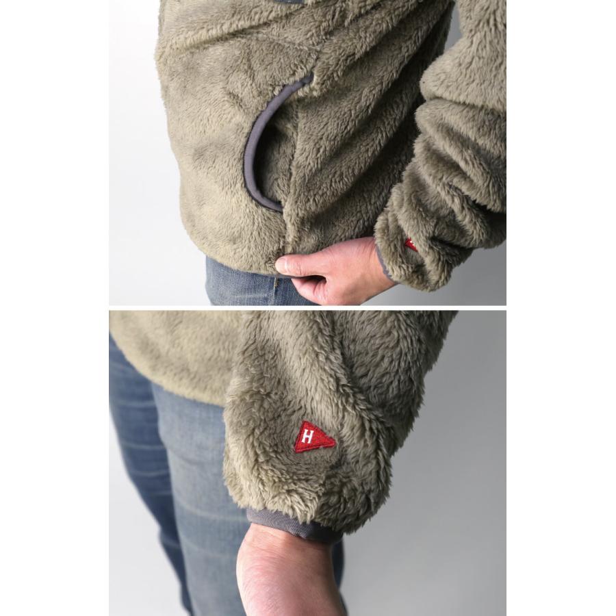 Healthknit（ヘルスニット） シェルパ フリース ジップジャケット